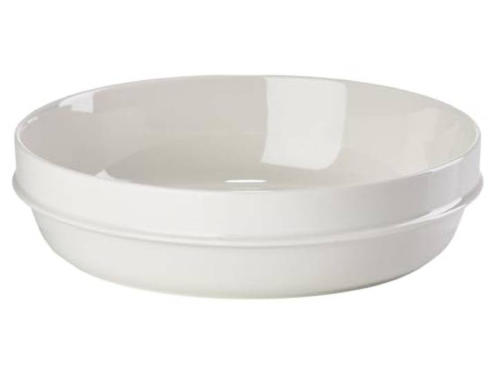 ZONE DENMARK Eau Saladier Dia 24 x 6\,1 cm 1\,4 Litre Blanc cassé