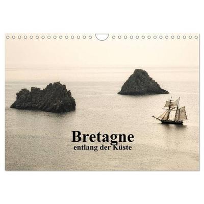 Bretagne entlang der Küste (Wandkalender 2026 DIN A4 quer), CALVENDO Monatskalender