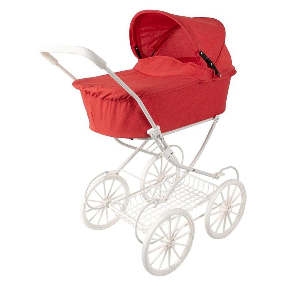 Trille Classic Doll pram red (20-44KLAS-R)