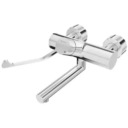 Schell Vitus Einhebel-Waschtisch-Armatur 016560699 210 mm, Klinik-Armhebel, Mischwasser, Desinfektion, verchromt