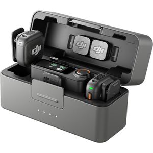 DJI Mic 3 Mikrofon, schwarz, digitales Drahtlos-Mikrofonsystem