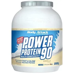Body Attack - Power Protein 90 - 2000gStrawberry-White Chocolate