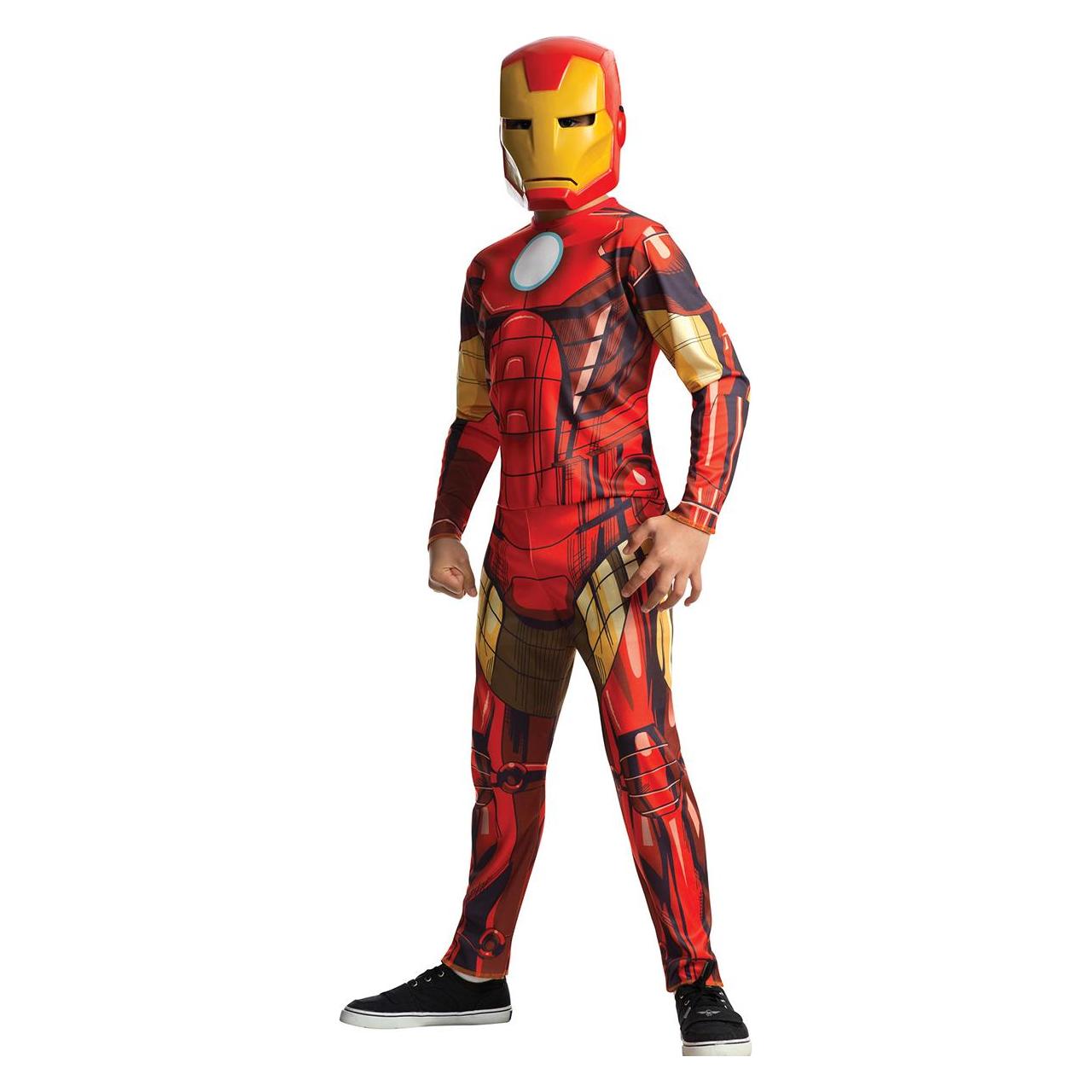 Rubies Marvel Costume - Iron Man (116 cm) (L, M, S) (880607S000)