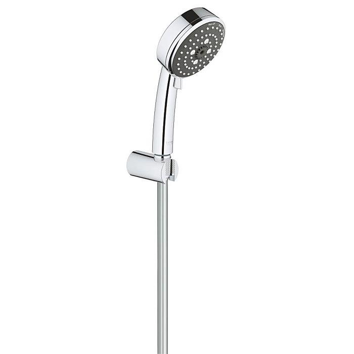 Grohe Vitalio Comfort 100 Wannenset 26176000 chrom, Halter, Brauseschlauch und Handbrause