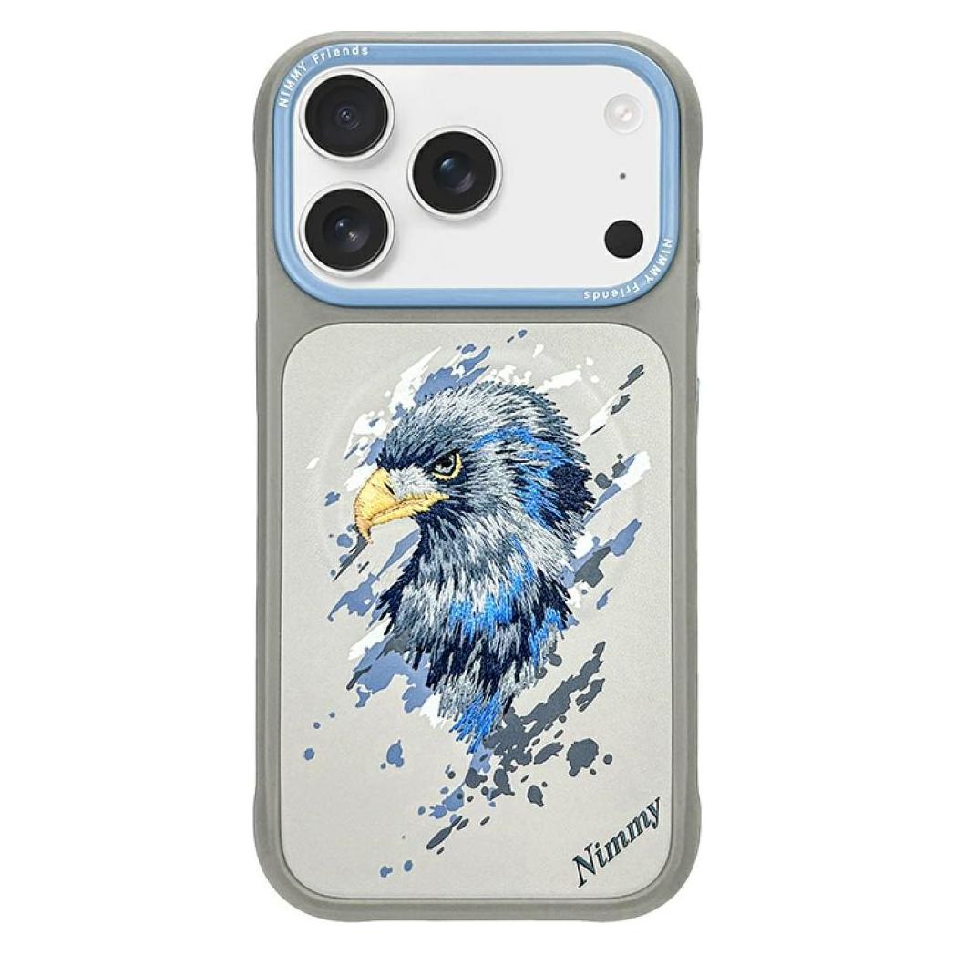 Nimmy Etui Orzeł MagSafe do iPhone 17 Pro Max szary (Apple iPhone 17 Pro Max) (NIM000301)
