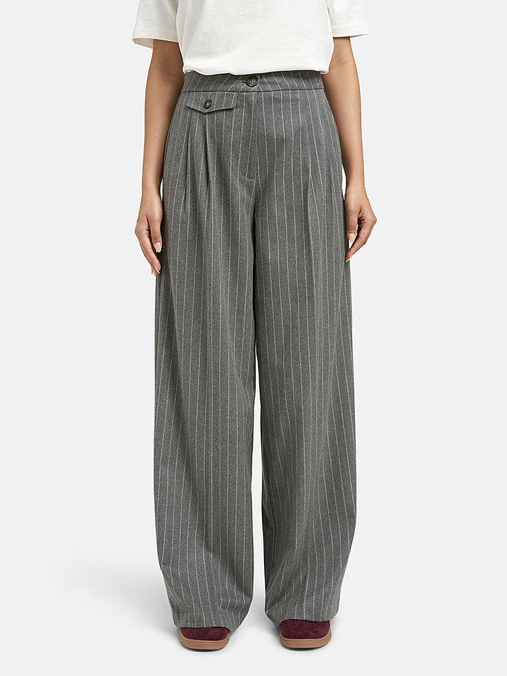 Smith & Soul Marlenehose in Grau - S