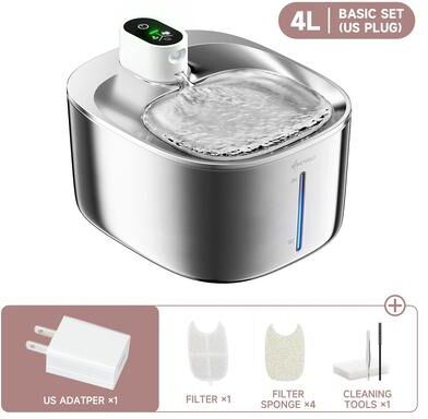 Inspire Essentials APETDOLA Wireless Cat Water Fountain us Plug