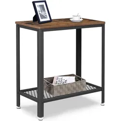 Songmics, Couchtisch + Beistelltisch, Industrial (30 x 60 x 60 cm)