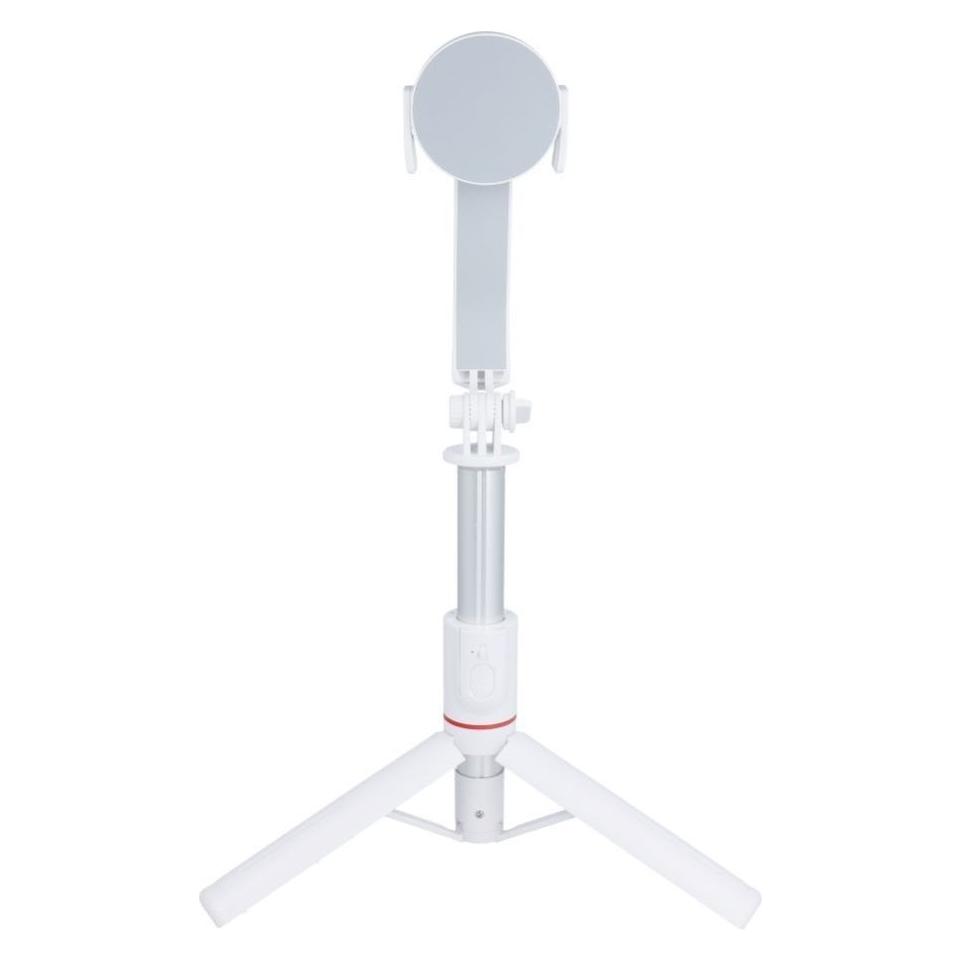 OEM Stylus Selfie stick with wireless remote control tripod geeigner für MagSafe SSTR-C09 white (49068876)