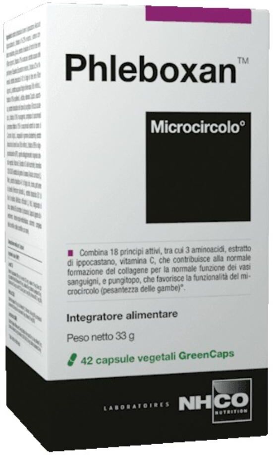 CHIESI FARMACEUTICI SpA NHCO Phleboxan, 42 Capsule