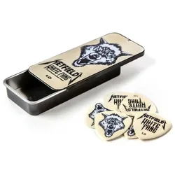 Dunlop Flow Pick Hetfield White Fang 1.00 Player's Pack 6 Stück - Plektrum