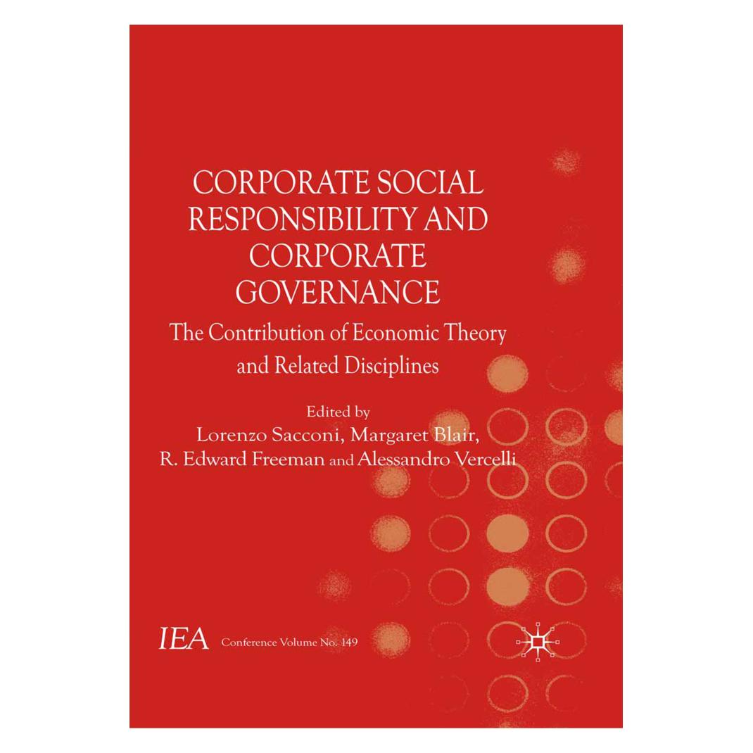 Springer Corporate Social Responsibility and Corporate Governance (Englisch, Softcover, Alessandro Vercelli, Lorenzo Sacconi, Margaret Blair, R. Edward Freeman) (55819428)