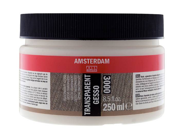 Amsterdam Acryl Gesso Transparent 0.25 l