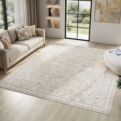 KALATY Elysian Vintage Arabesque Area Rug
