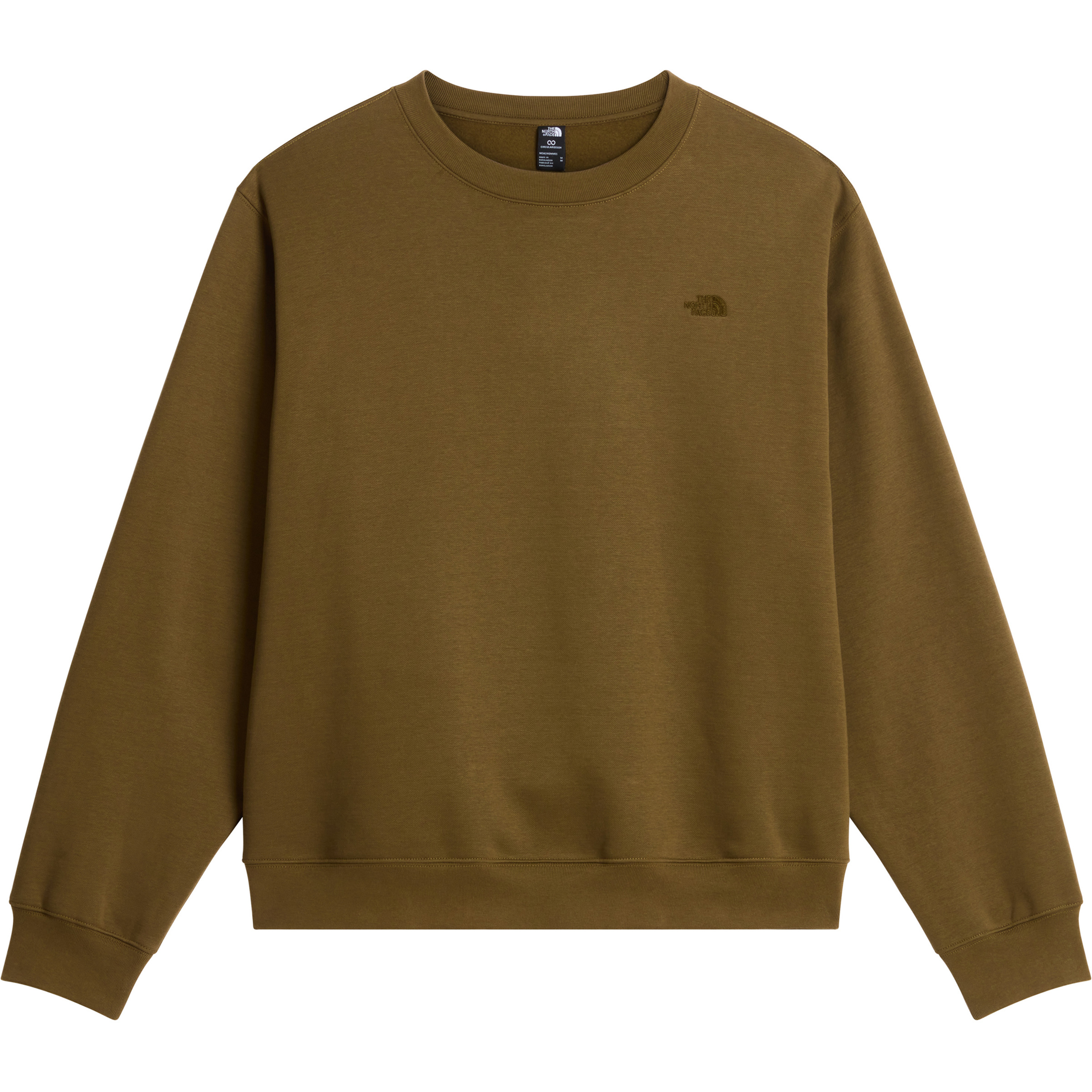 The North Face Essential Simple Dome Relaxed Herren Pullover oliv Größe L Lifestyle Hautfreundlich