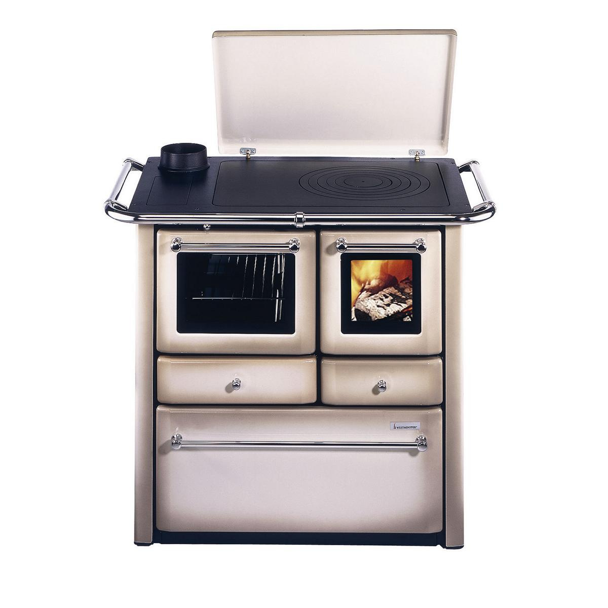 WAMSLERHAUSU Landhausherd WESTMINSTER K85F ,LINKS,CAPPUCCINO, 6KW 16919415