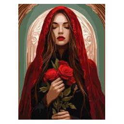 Ideyka Malen nach Zahlen - Verzaubert 30x40cm (69930158)