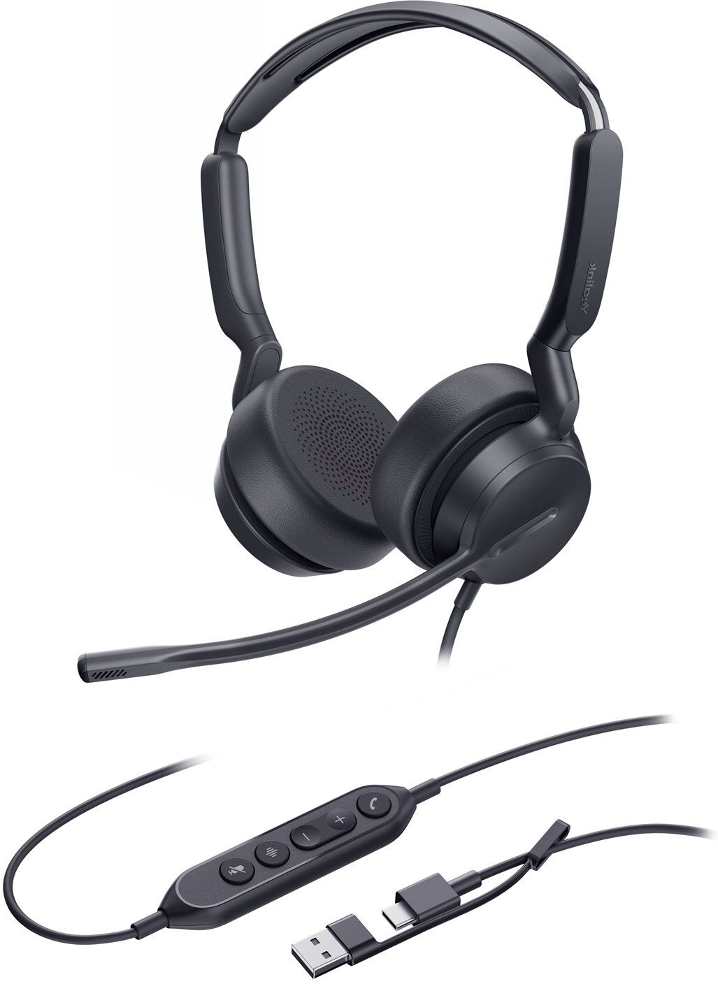 Yealink UH42 Dual USB-C/A Headset - UC