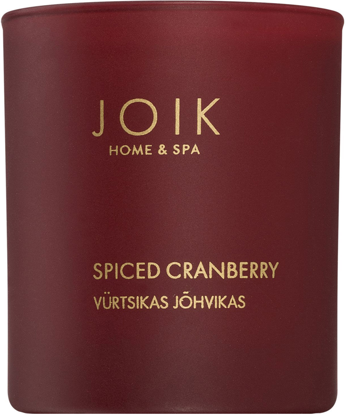 JOIK HOME & SPA Scented Candle Spiced Cranberry 155g
