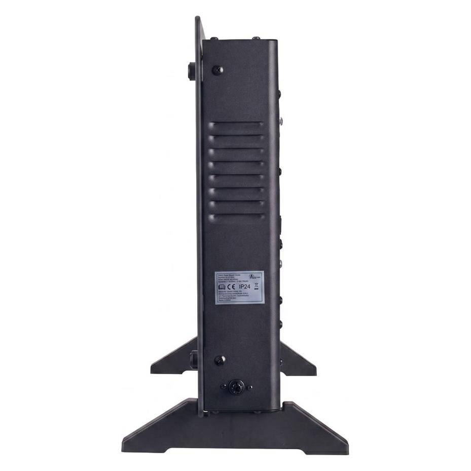 Extralink SMART GLASS PANEL HEATER, BLACK, 2000W, WIFI, LPL-23A-BL (2000 W) (EX.97652)
