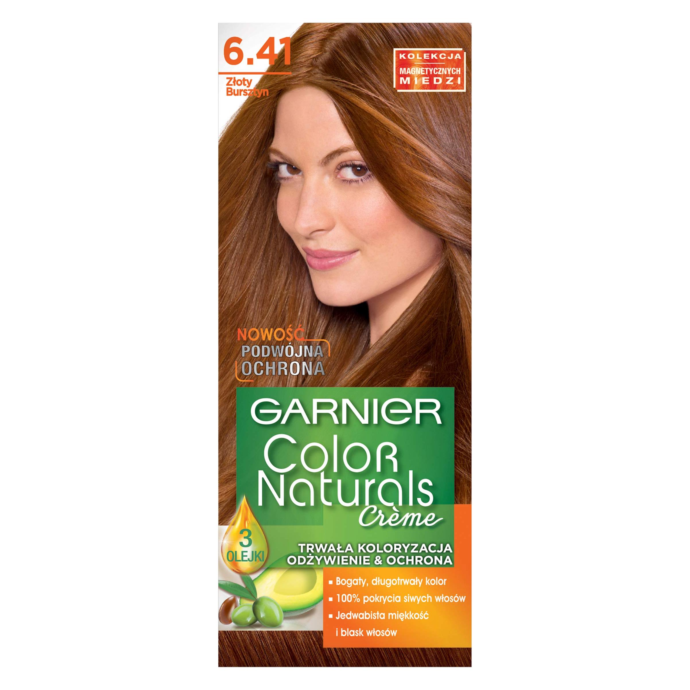 Garnier Color Naturals Farbe Creme Nr. 6.41 Golden Amber 1op (6.41 Golden Amber) (0345564)