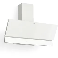 Velaire Dunstabzugshaube   Edel, minimalistisch, kraftvoll   Energieklasse A++   820 m3/h   90 cm Weiß