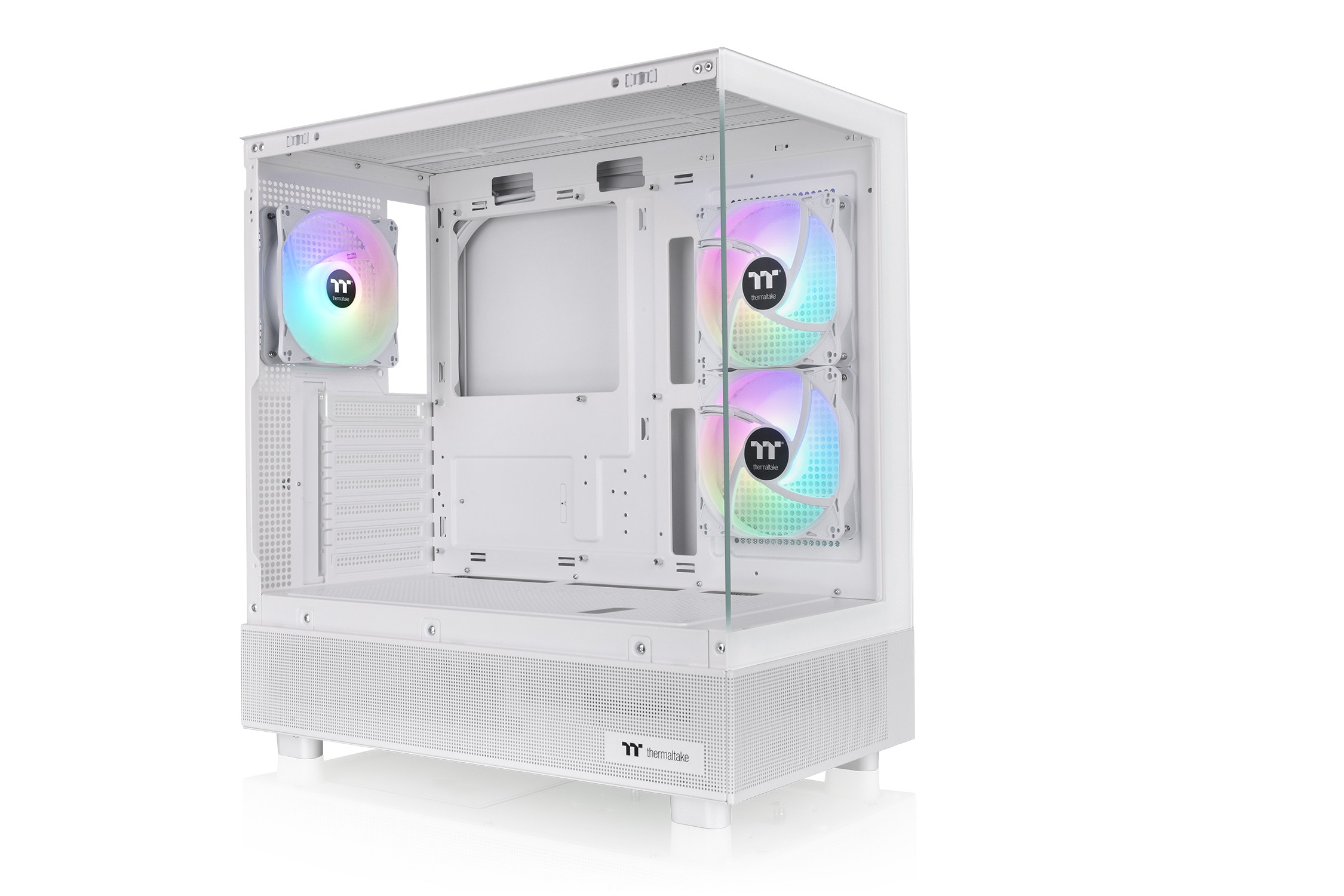 Thermaltake View 270 Plus Gaming PC Gehäuse Midi-Tower Weiß Seitenfenster