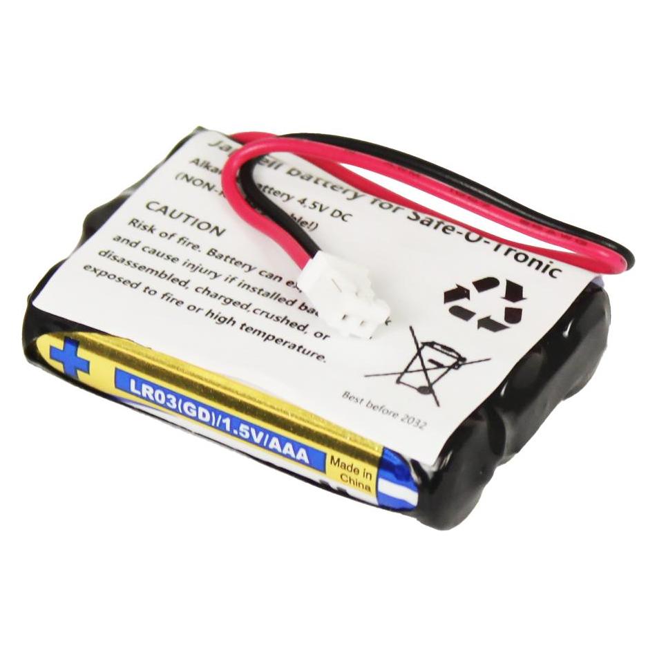 NoName Batteriepaket für Safe-O-Tronic 38400200 4,5V Alkaline (1 Stk., Gerätespezifisch) (100048314)