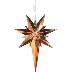 Star Trading, LED Weihnachtsdeko, Metallstern Betlehem