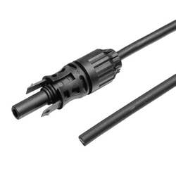 Weidmüller 3018480250 Solaranlagen Anschluss Anschlusskabel Schwarz 2.5 m