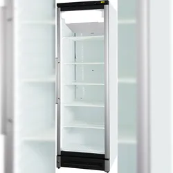 NORDCAP Glastürtiefkühlschrank MF 180, 310 Liter, weiß