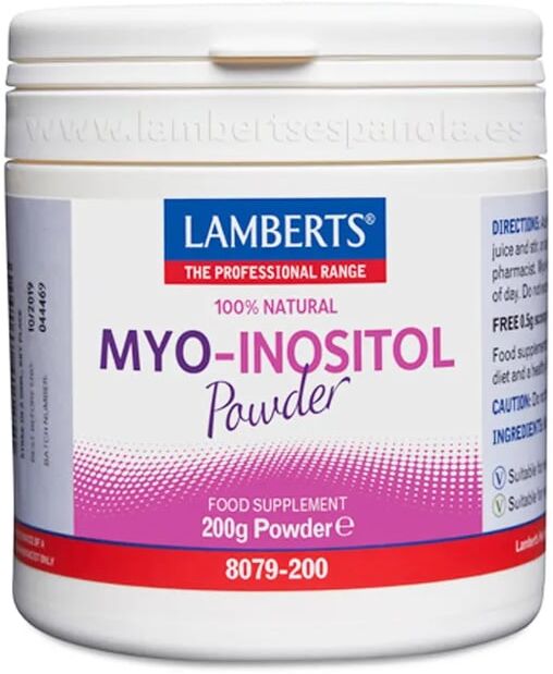 Lamberts Myo-Inositol Em Pó 100% Natural 200g