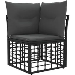 vidaXL, Gartenlounge, Outdoor-Sofa