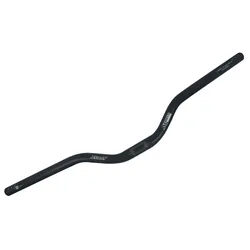 ergotec MTB/ATB Lenker Riser Bar 50 680 mm schwarz sand. 12°/5° 50 mm 25,4 mm