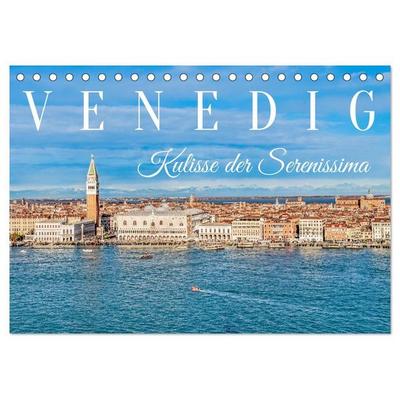 Venedig - Kulisse der Serenissima (Tischkalender 2027 DIN A5 quer), CALVENDO Monatskalender