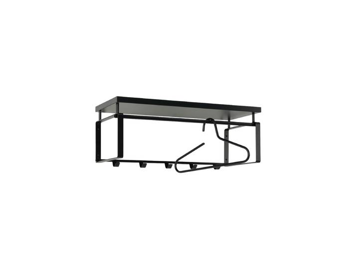 Design Wandgarderobe „Rex 3“ Schwarz Spinder Design