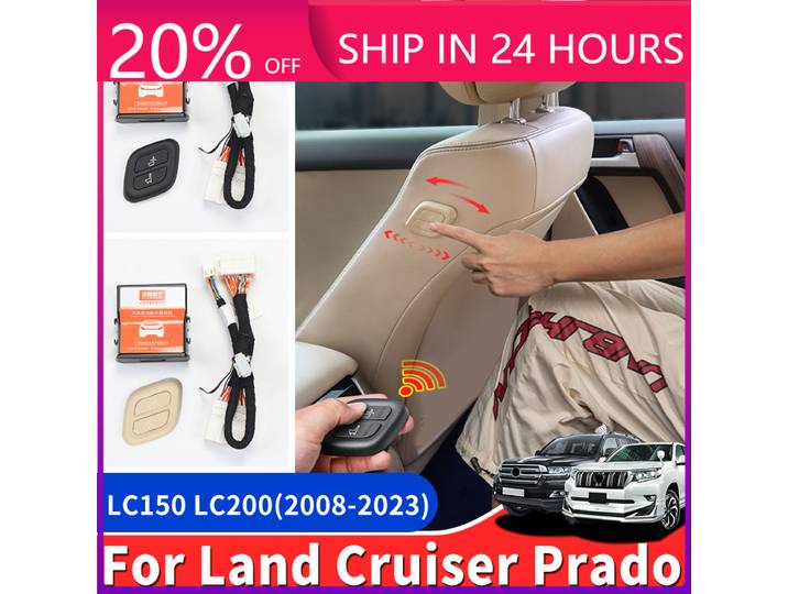 NEW1 pour Toyota Land Cruiser Prado 150 200 siège copilote ajouter bouton réglable lien sans fil Lc150 LC200 bouton de patron de siège électrique