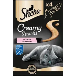 Sheba Creamy Snack mit Lachs 11x48 g