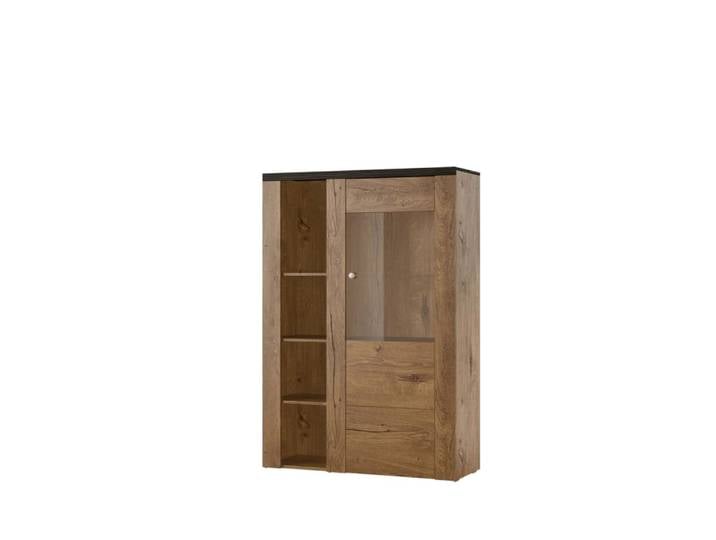 Buffet voltia avec 1 porte vitrée - 100cm