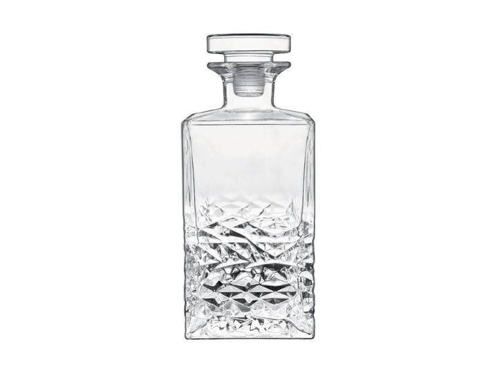 Karaffe Luigi Bormioli Mixology Textures 75 cl , transparent, B:9cm H:20,5cm, Glas, Karaffen, Karaffe