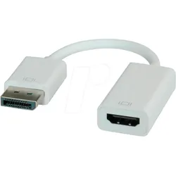 ROLINE 12033134 - DisplayPort Adapter, DP Stecker auf HDMI Buchse