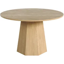 ESSTISCH rund eiche skandinavisch 120cm