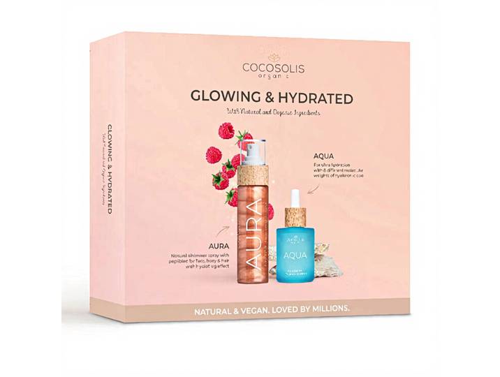 Cocosolis Stralend &amp; Hydraterend cadeauset 2 stuks