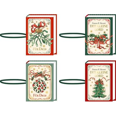 Anhänger-Bücher - Festliche Weihnachten, Taschenbuch von , Coppenrath, 978-3-649-65446-9