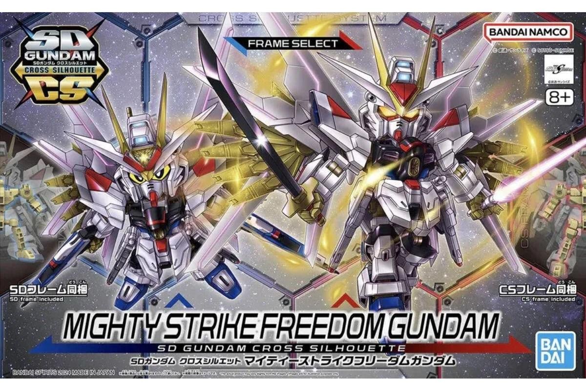 Bandai SDCS Mighty Strike Freedom Gundam
