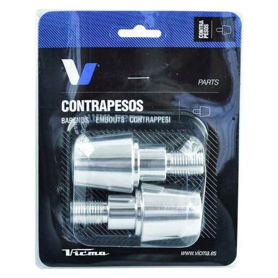 Vicma V PARTS () Lenkerenden 13,5 MM Silber (Universell einsetzbar) (618PL) (1083419005)