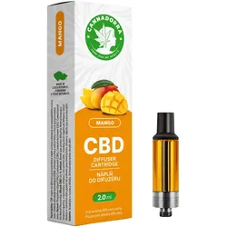 Hanf Gesundheit CBD-Duftkartusche für Aroma-Diffusor Mango, 2 ml