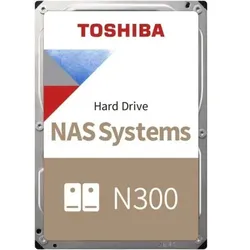 Toshiba 8.9cm (3.5") 16TB SATA3 NAS N300 7200RPM intern bulk