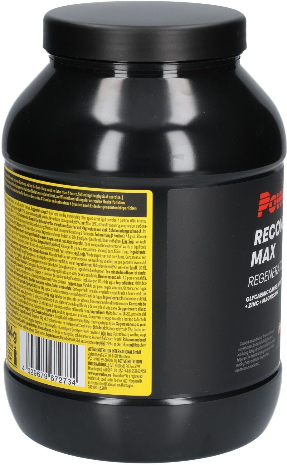 Powerbar Recovery Max Chocolate 1144 g Pulver