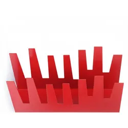 Sleek Zeitungsständer rot